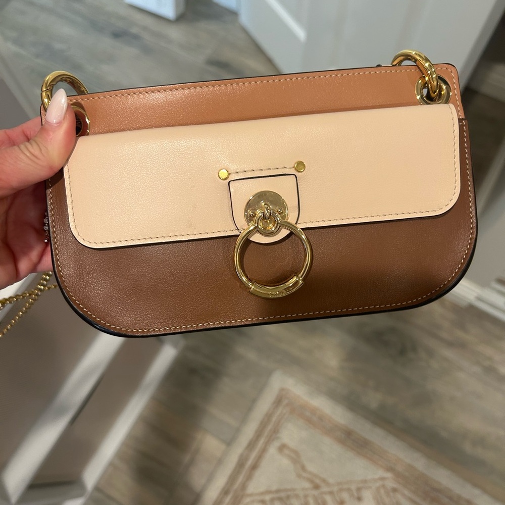 Chloe bag Tan and Cream Women's Bag